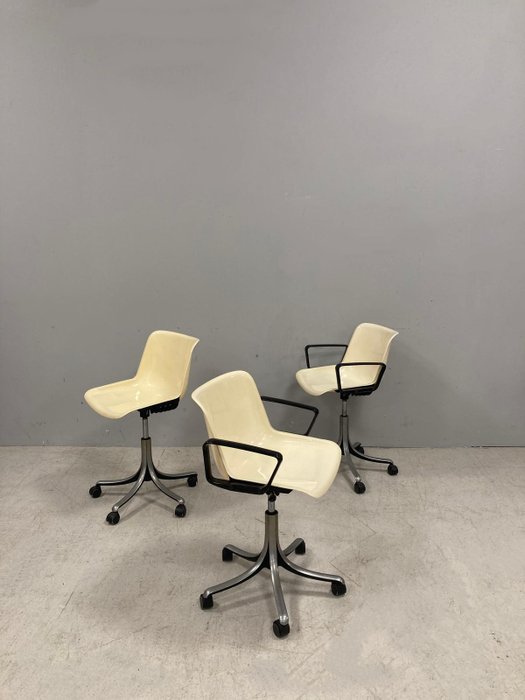 Tecno - Centro Progetti Tecno - Chaise (3) - Modus - Acier, Aluminium, Plastique