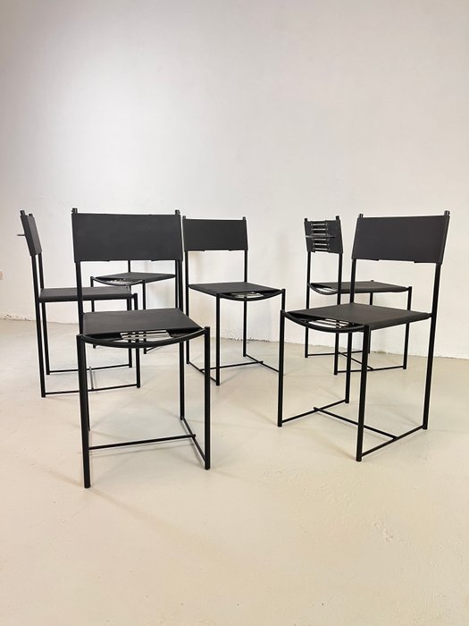 Alias - Giandomenico Belotti - Chaise - Spaghetti - Acier, néoprène