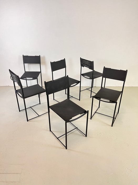 Alias - Giandomenico Belotti - Chaise - Spaghetti - Acier, néoprène