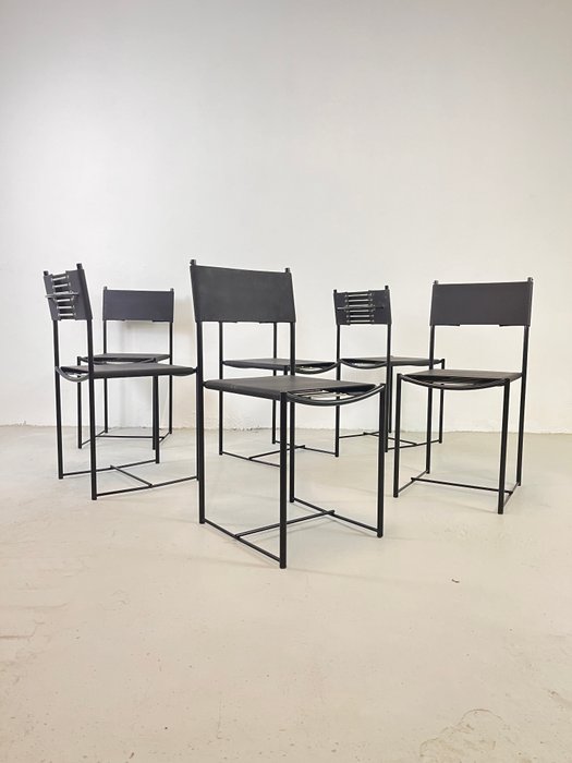 Alias - Giandomenico Belotti - Chaise - Spaghetti - Acier, néoprène