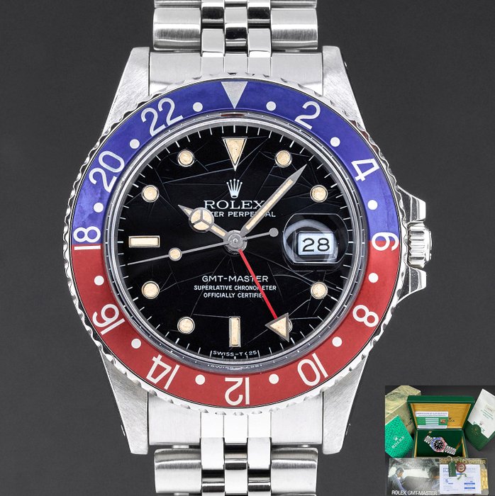 Rolex - GMT-Master - 16750 - Homme - 1986