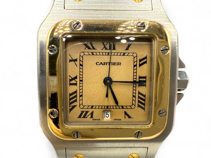Cartier - Santos Galbée - 187901 - Homme - 1990-1999