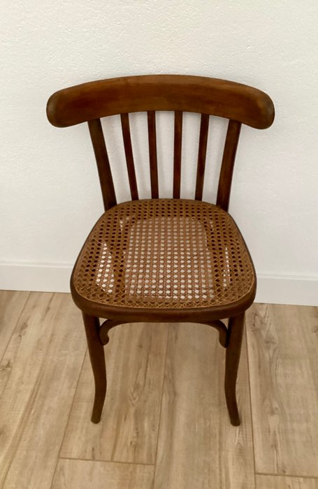 Thonet - Chaise - Hêtre - Chaise avec sangle