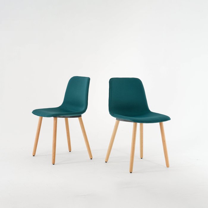 Inclass - Simon Pengelly - Chaise (4) - TAPIS VARYA - Bois, Tissu