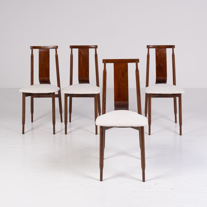 Gavina - Achille Castiglioni, Pier Giacomo Castiglioni - Chaise (4) - Lierna - Hêtre