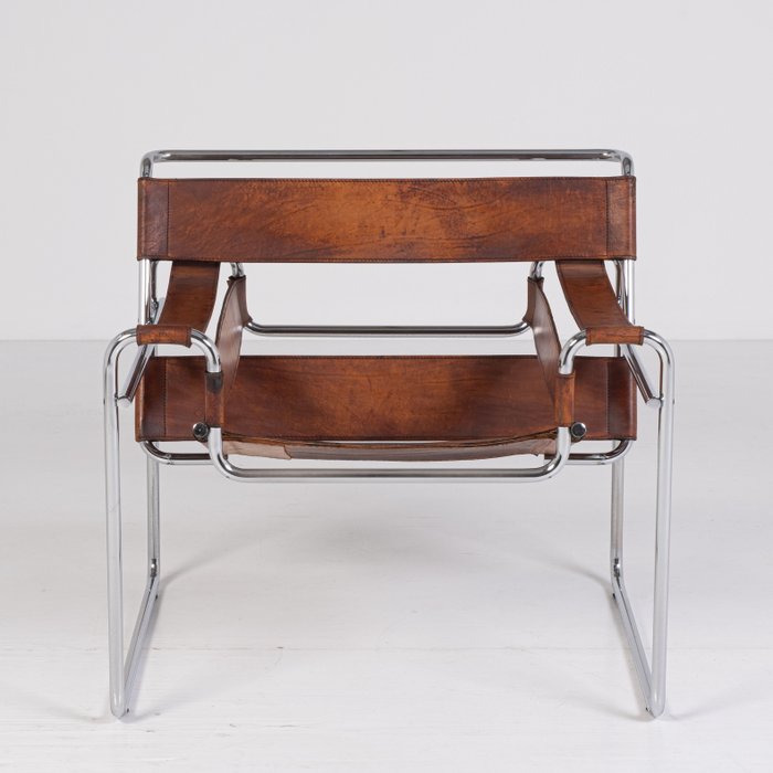 Gavina - Marcel Breuer - Chaise - Chaise Wassily - Acier, Cuir