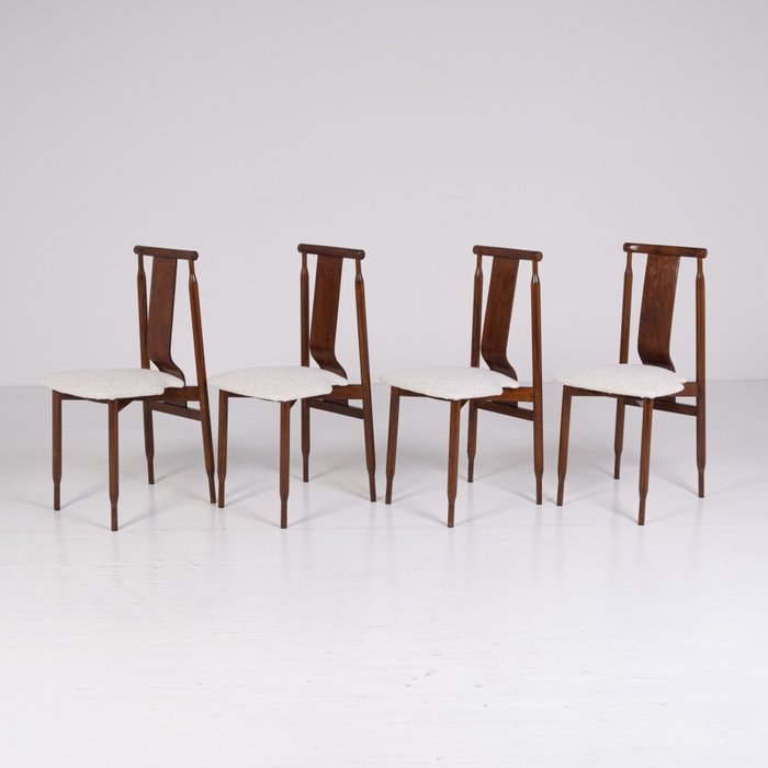 Gavina - Achille Castiglioni, Pier Giacomo Castiglioni - Chaise (4) - Lierna - Hêtre