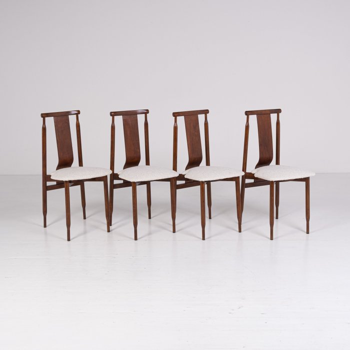 Gavina - Achille Castiglioni, Pier Giacomo Castiglioni - Chaise (4) - Lierna - Hêtre