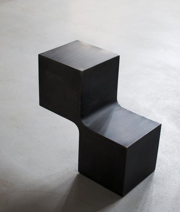 Pol Quadens - Table basse - Acier - Side cubes