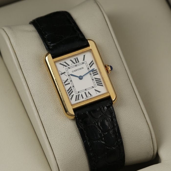 Cartier - Tank Solo Large 18k Quartz - 2743 - Unisexe - 2010-2020
