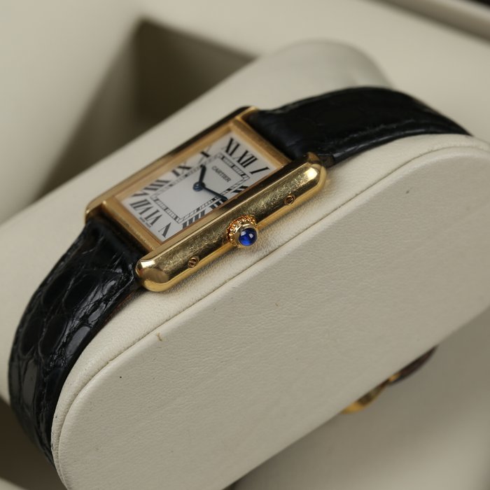 Cartier - Tank Solo Large 18k Quartz - 2743 - Unisexe - 2010-2020