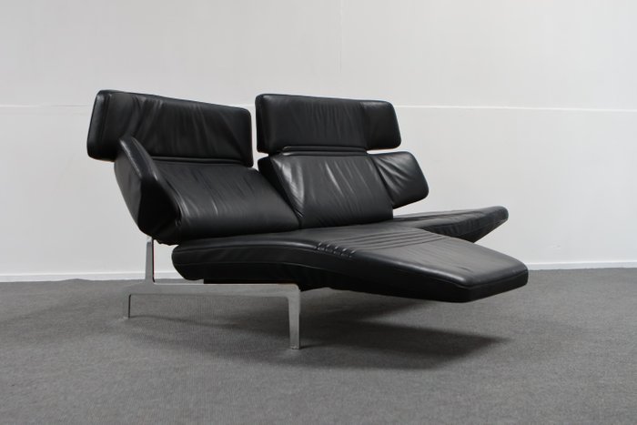 de Sede - Alfredo Häberli - Canapé - DS-480 - Acier, Chrome, Cuir