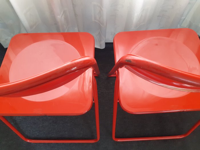IKEA - Niels Gammelgaard - Chaise pliante (2) - TED - Métal, Plastique