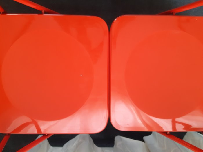 IKEA - Niels Gammelgaard - Chaise pliante (2) - TED - Métal, Plastique