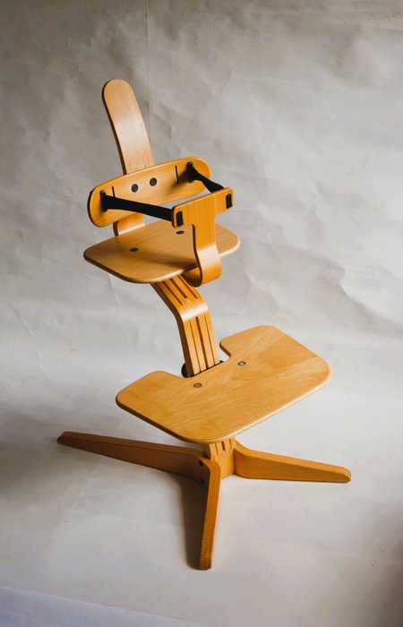 Stokke - Peter Opsvik - Chaise pour enfants - Grand-mère - Bois
