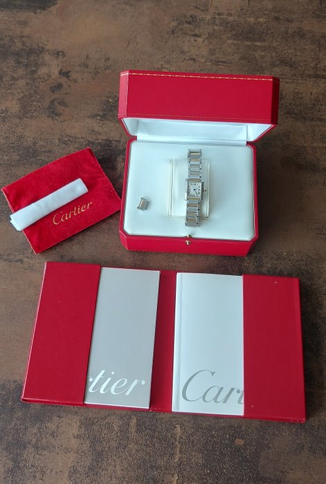 Cartier - Tank Française - 2384 - Femme - 2003