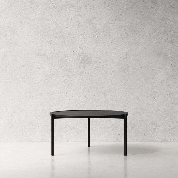 Nichba - Nichlas B. Andersen - Table basse - Table basse Ø90 - Frêne