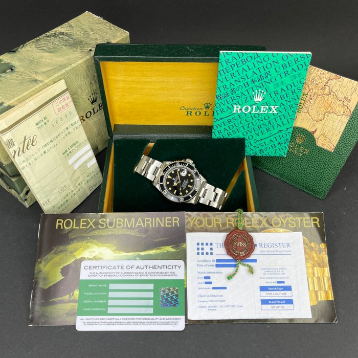 Rolex - Submariner Date - 16800 - Homme - 1987