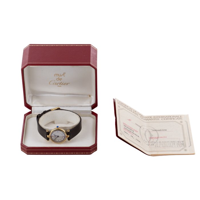 Cartier - Must de Cartier Vendome - Sans Prix de Réserve - W1009854 - Femme - 1996