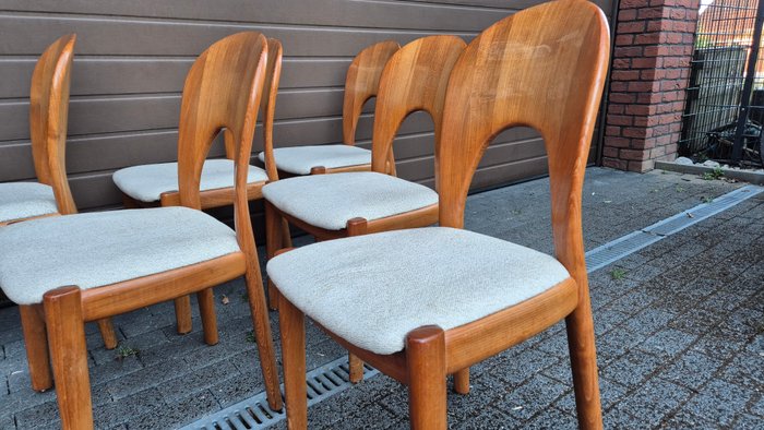 Koefoeds Hornslet - Niels Koefoed - Chaise de salle à manger (6) - Bois - Niels Koefoed