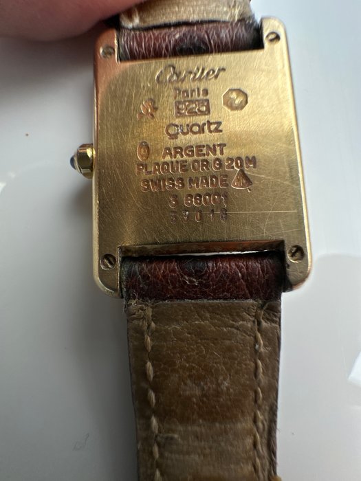Cartier - Tank Must de Cartier - 366001 - Femme - 1990-1999
