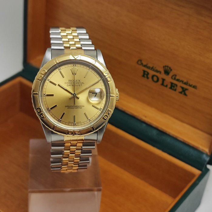 Rolex - Datejust Turn-O-Graph Thunderbird - Ref. 16263 - Homme - 1991