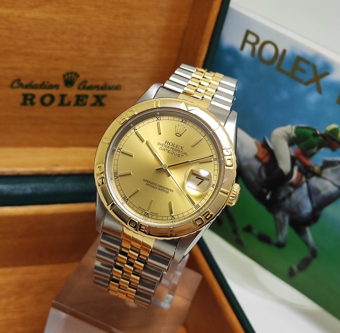 Rolex - Datejust Turn-O-Graph Thunderbird - Ref. 16263 - Homme - 1991