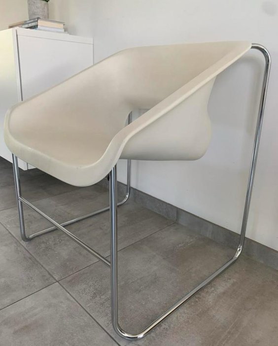 Artopex - Paul Boulva - Chaise - Priière - Chrome, Polyester