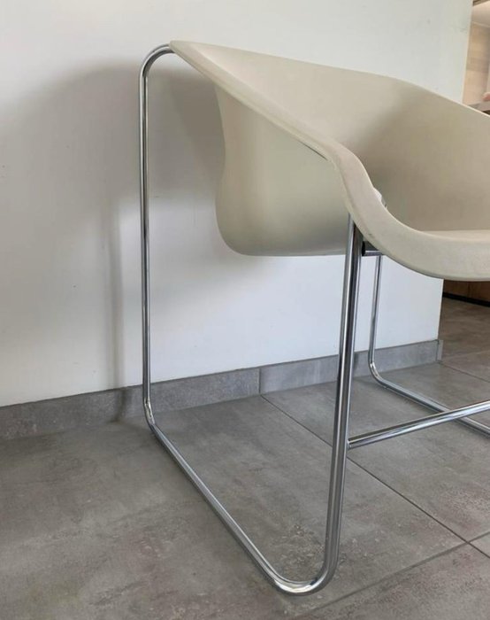 Artopex - Paul Boulva - Chaise - Priière - Chrome, Polyester