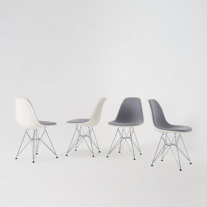 Vitra - Charles Eames, Ray Eames - Chaise (4) - DSR - Acier, Plastique