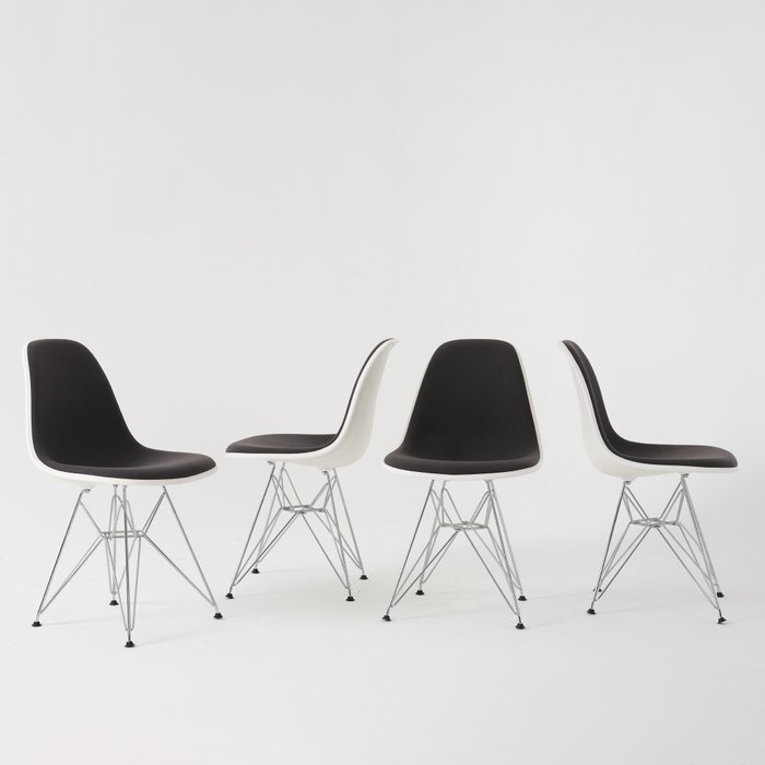 Vitra - Charles Eames, Ray Eames - Chaise (4) - DSR - Acier, Plastique