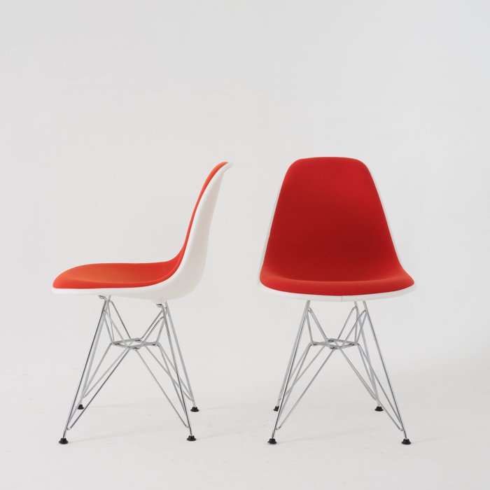 Vitra - Charles Eames, Ray Eames - Chaise (2) - DSR - Acier, Plastique