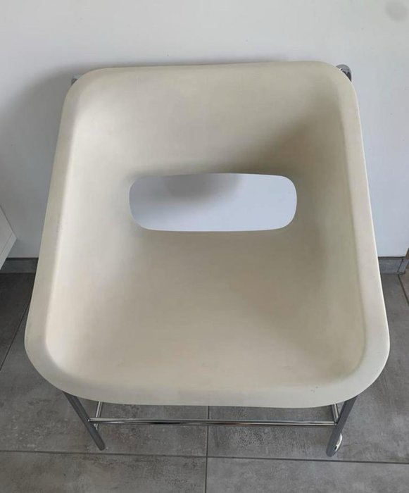 Artopex - Paul Boulva - Chaise - Priière - Chrome, Polyester
