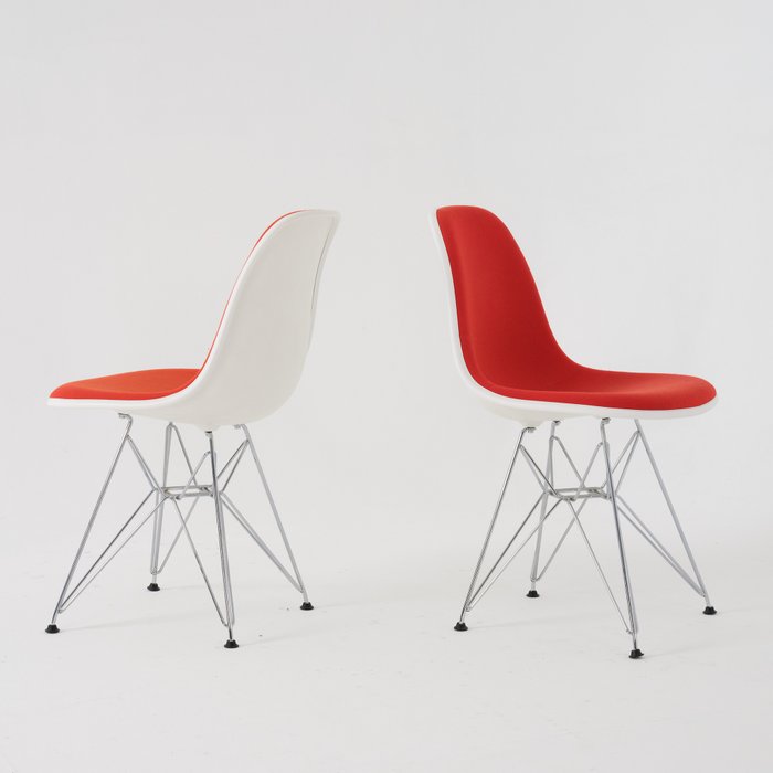 Vitra - Charles Eames, Ray Eames - Chaise (2) - DSR - Acier, Plastique