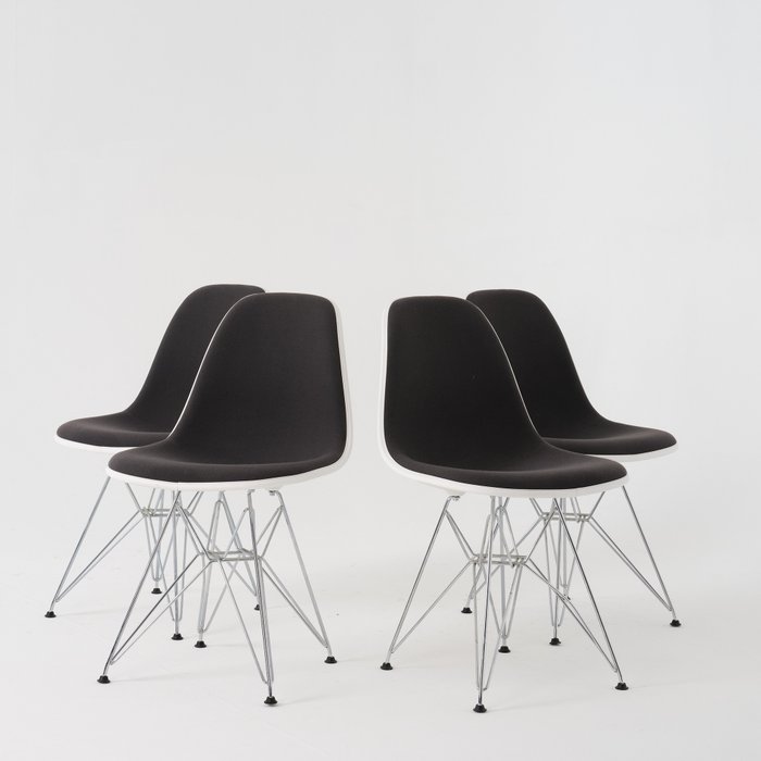 Vitra - Charles Eames, Ray Eames - Chaise (4) - DSR - Acier, Plastique