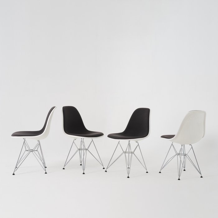 Vitra - Charles Eames, Ray Eames - Chaise (4) - DSR - Acier, Plastique