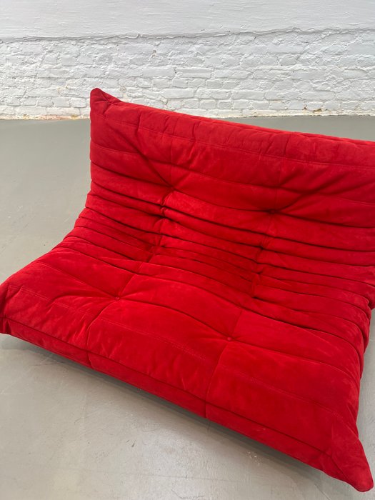Ligne Roset - Michel Ducaroy - Canapé - Togo - Alcantara - 2 places