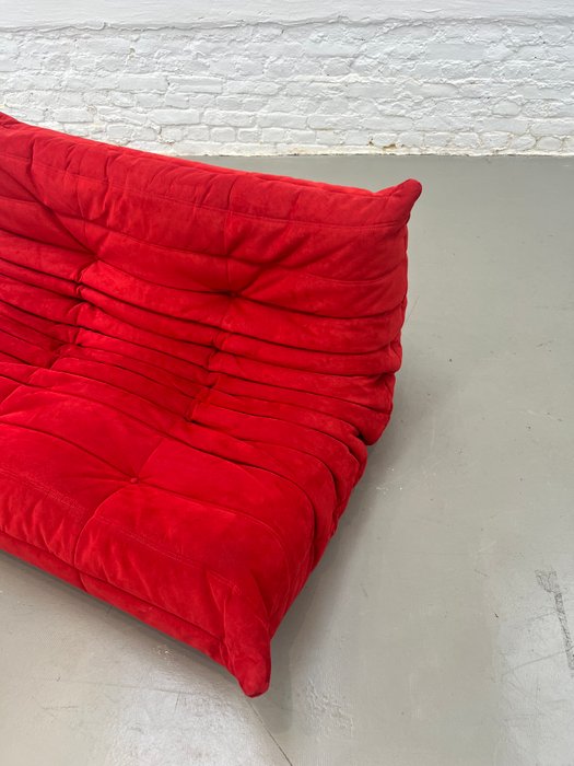 Ligne Roset - Michel Ducaroy - Canapé - Togo - Alcantara - 2 places