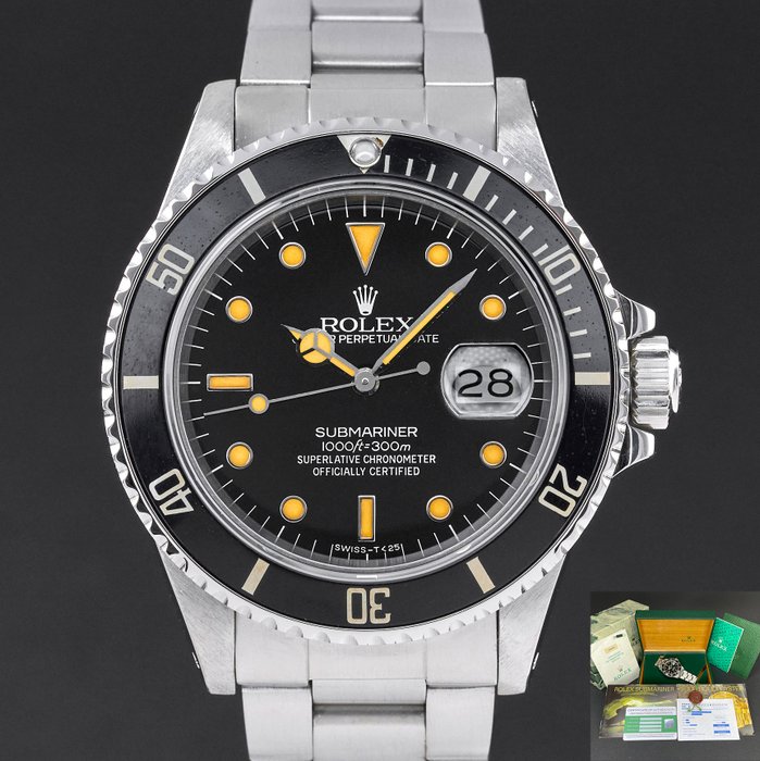 Rolex - Submariner Date - 168000 - Homme - 1987