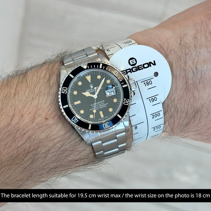 Rolex - Submariner Date - 168000 - Homme - 1987