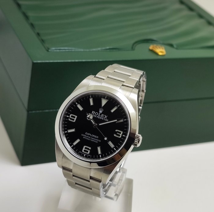 Rolex - Explorer 39 “Mark II Dial” - Ref. 214270 - Homme - 2010-2020