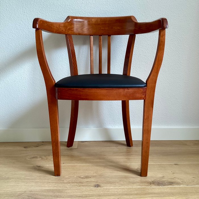 Thonet - Chaise - Bois, Cuir