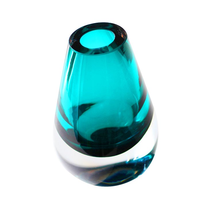 Cloudnola - Vase - Ensemble de 2 - Vases en verre soufflé à la bouche Art Cloudnola - Fabriqués à la main - Verre