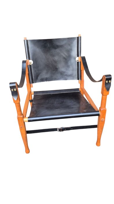 Kaare Klint - Chaise - Chaise Safari - cuir