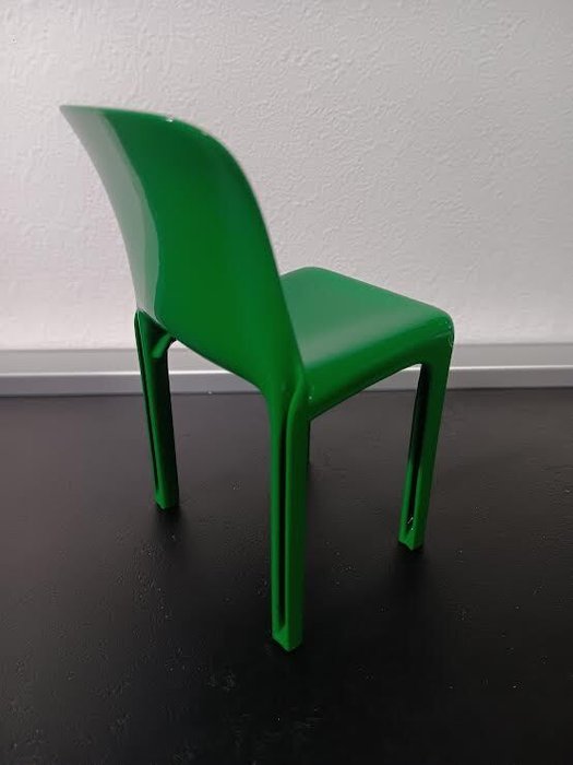 Vitra Design Museum Miniatur - Vico Magistretti - Chaise - Sélène 1968 - Plastique
