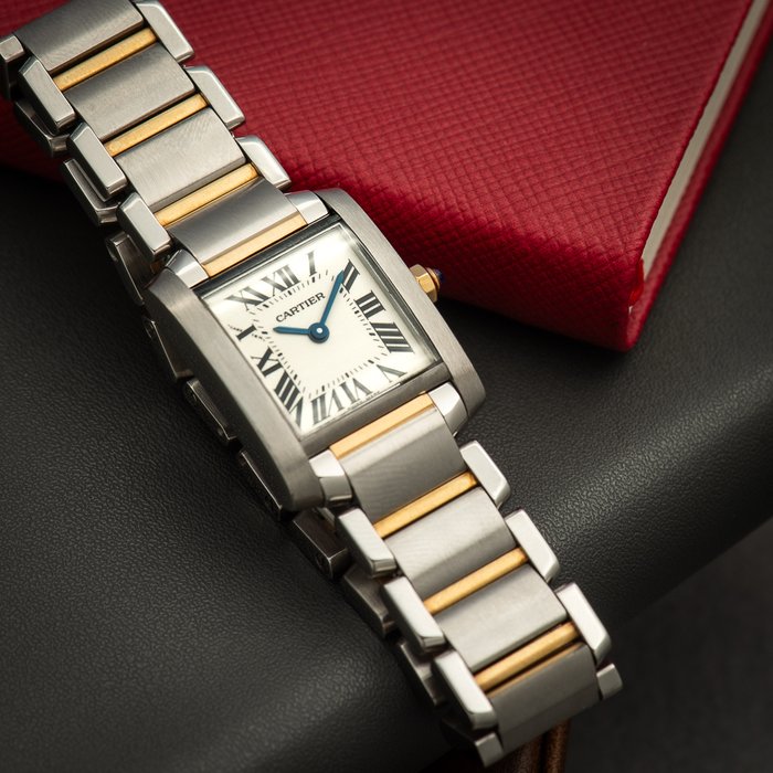 Cartier - Tank Française - 2384 - Femme - 2000-2010