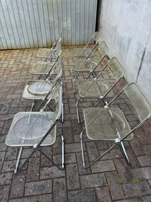 Chaise (8) - Acier - Sedia PLIA