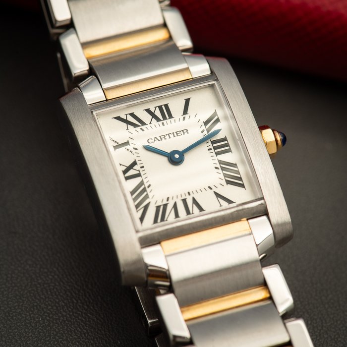 Cartier - Tank Française - 2384 - Femme - 2000-2010