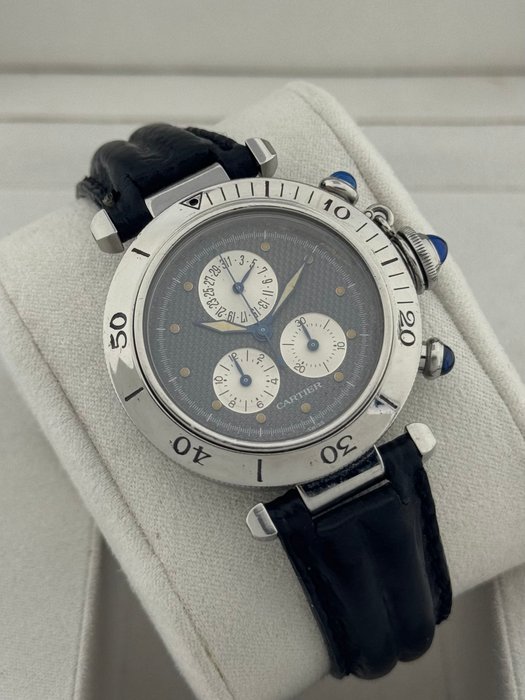 Cartier - Pasha Chronoreflex - 1352 - Homme - 1990-1999