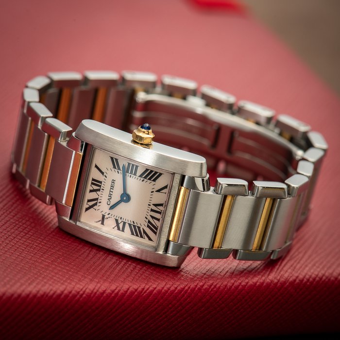 Cartier - Tank Française - 2384 - Femme - 2000-2010